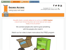 Tablet Screenshot of excessaccess.org